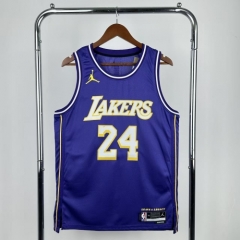 2026 Season Feiren Limited Version Los Angeles Lakers NBA Purple Blue #24 Jersey-311