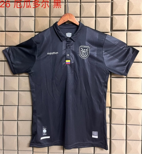 2026/27 Ecuador Black Thailand Soccer Jersey AAA-709