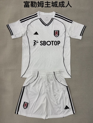 2025/26 Fulham FC Home White Soccer Uniform-208