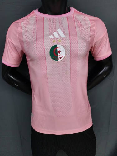 Player Version 2026/27 Algeria Pink Thailand Soccer Jersey AAA-MY/416