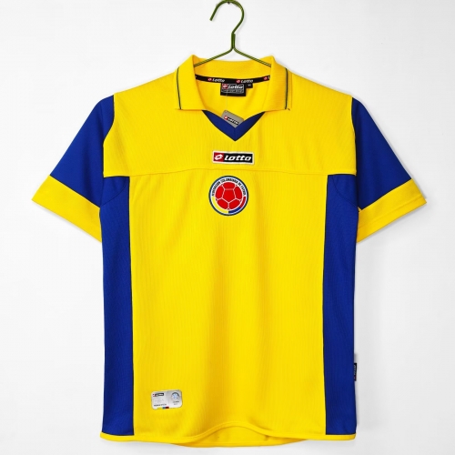 03/05 Retro Version Colombia Home Yellow Thailand Soccer Jersey AAA-710