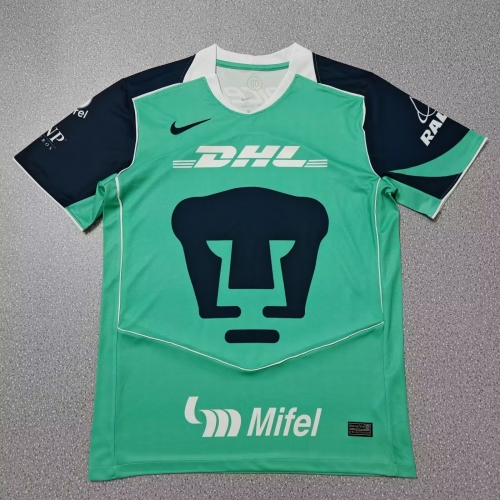 2025/26 Pumas UNAM 2nd Away Green Thailand Soccer Jersey AAA-07