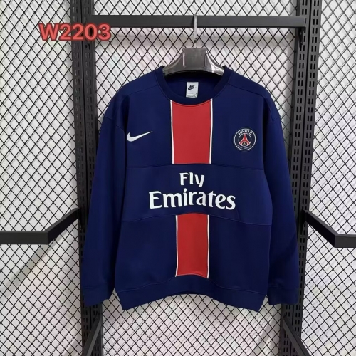 2025/26 Paris SG Royal Blue Thailand Soccer Tracksuit Top-47