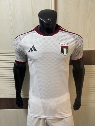 Player Version  2025/26 United Arab Emirates Home White Thailand Soccer Jersey AAA-308/88