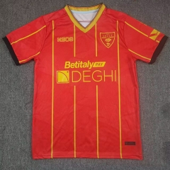 2025/26 US Lecce 2nd Away Red Thailand Soccer Jersey AAA-417