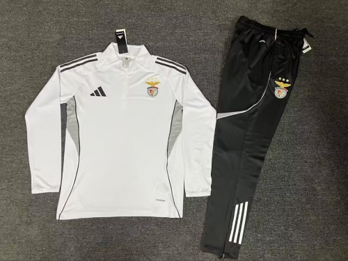 2025/26 Benfica White Thailand Tracksuit Uniform-522
