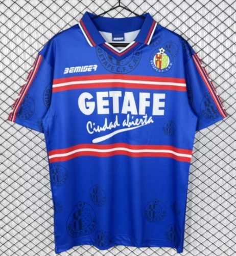 98/99 Retro Version Getafe CF Home Blue Thailand Soccer Jersey AAA-503