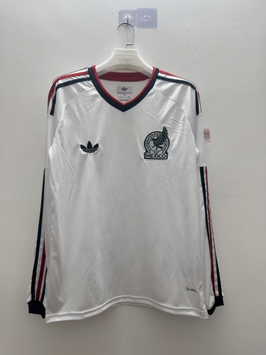 2026/27 Mexico Away White Thailand LS Soccer Jersey AAA-410