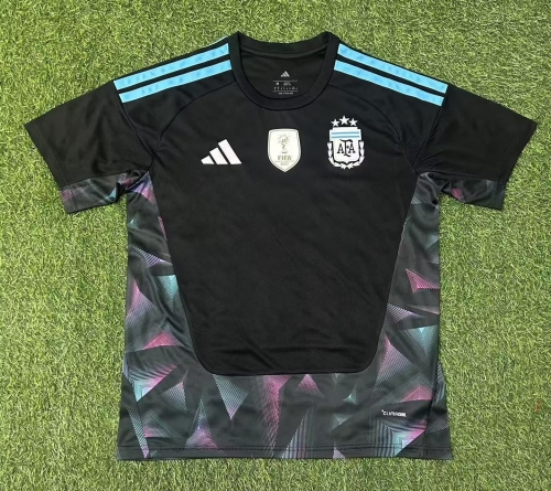 2025/26 Argentina Goalkeeper Black Thailand Soccer Jersey AAA-1040/416