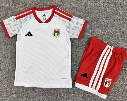 Kids 2026/27 United Arab Emirates Home White Kids/Youth Soccer Uniform-1040