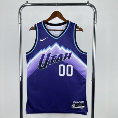 2026 Season NBA Utah Jazz Purple #00 Jersey-311