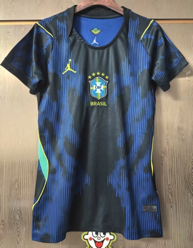 2026/27 Brazil Away Blue Female Thailand Soccer Jersey AAA-JJ/47