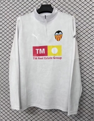 2025/26 Valencia White Thailand Soccer Tracksuit Top-95