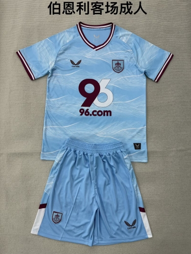2025/26 Burnley Away Blue Soccer Uniform-208