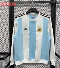 2026/27 Argentina Blue & White Thailand Soccer Tracksuit Top-C1