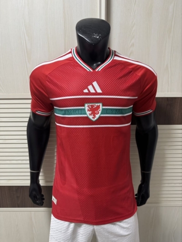 Player Version 2026/27 Wales Home Red Thailand Soccer Jersey AAA-308