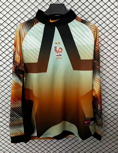 2025/26 France Goalkeeper Green LS Thailand Soccer Jersey AAA-95/23