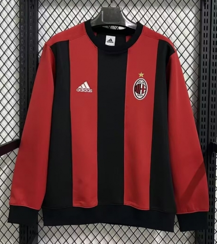 2026/27 AC Milan Black & Red Thailand Soccer Tracksuit Top-47