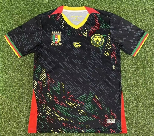 2026-27 Cameroon Black Thailand Soccer Jersey AAA-416