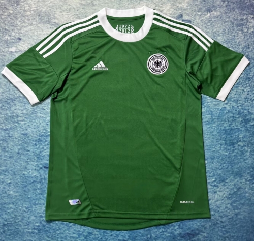 12 Retro Version Germany Away Green Thailand Soccer Jersey AAA-312/709