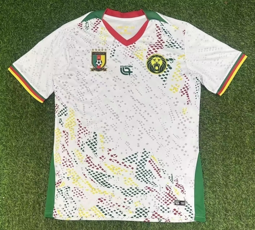 2026-27 Cameroon White Thailand Soccer Jersey AAA-416
