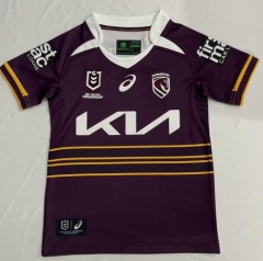 Kids 2026 Mustang Home Red Thailand Rugby Shirts-805