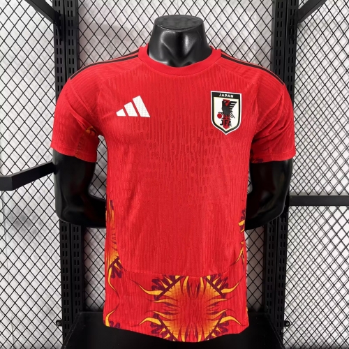 Player Version 2026/27 Japan Goalkeeper Red Thailand Soccer Jersey AAA-XY