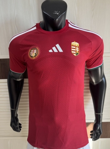 Player version 2026/27 Hungary Home Red Thailand Soccer Jersey AAA-308