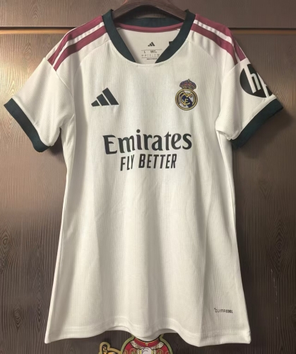 2026/27 Real Madrid Home White Thailand Female Soccer Jersey AAA-JJ