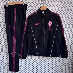 2026/27 AC Milan Black Soccer Windbreaker Uniform-709