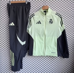 2026/27 Rea Madrid Green Soccer Windbreaker Uniform-709