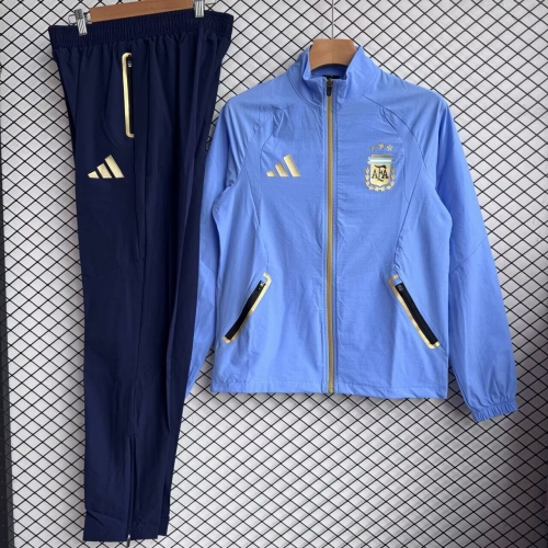 2026/27 Argentina Blue Soccer Windbreaker Uniform-709