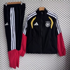 2026/27 Germany Black Soccer Windbreaker Uniform-709