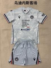 2025/26 Udinese Calcio Away Gray Soccer Uniform-208