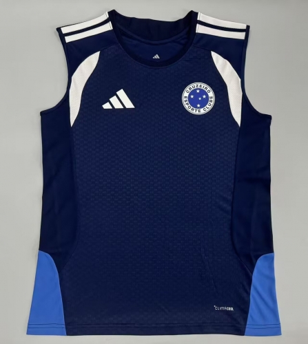 2026/27 Cruzeiro EC Dark Blue Thailand Soccer Training Vest-908/1116