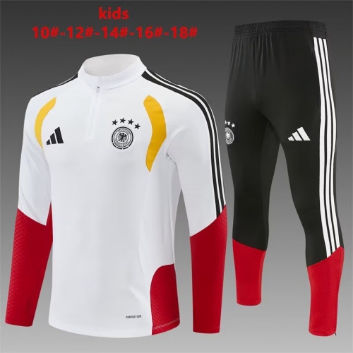 Kids 2025/26 Germany White Kids/Youth Trackusit Uniform-GDP/801