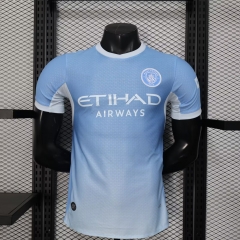 Player Version 2026/27 Manchester City Home Blue Thailand Soccer Jersey AAA-88/308