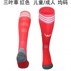 2026/27 Adida Red Adult/Kids Thailand Soccer Socks