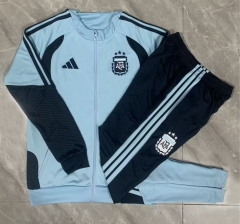 2026/27 Argentina Sky Blue Soccer Jacket Uniform-815