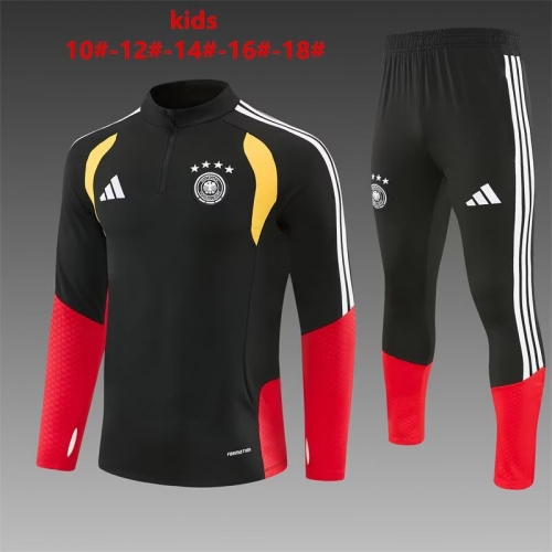 Kids 2025/26 Germany Black Kids/Youth Trackusit Uniform-GDP/801