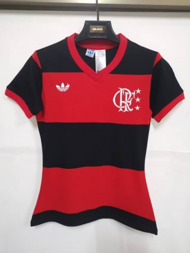 2025/26 Commemorative Version CR Flamengo Black & Red Thailand Women Soccer Jersey AAA-1116