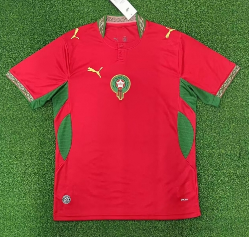 2026/27 Morocco Home Red Thailand Soccer Jersey AAA-705/416/320