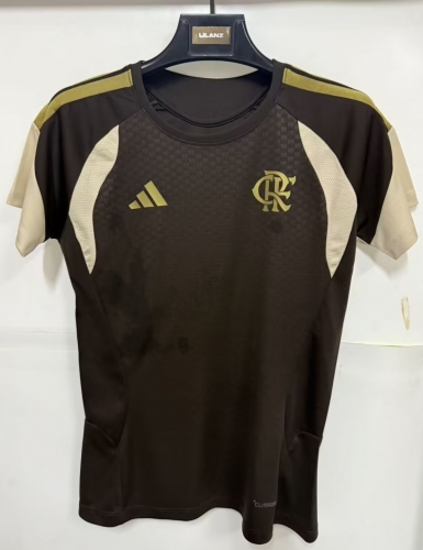 2026/27 CR Flamengo Coffee Brown Thailand Training Women Soccer Jersey AAA-1116