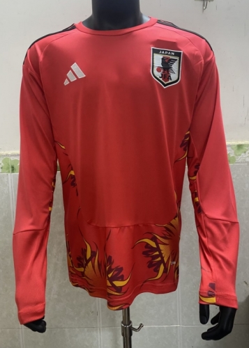 2026/27 Japan Home Red LS Thailand Soccer Jersey AAA-410