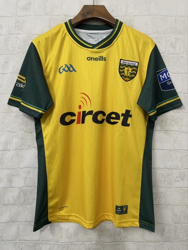 2026 GAA Season Yellow Thailand Rugby Shirts-805/710