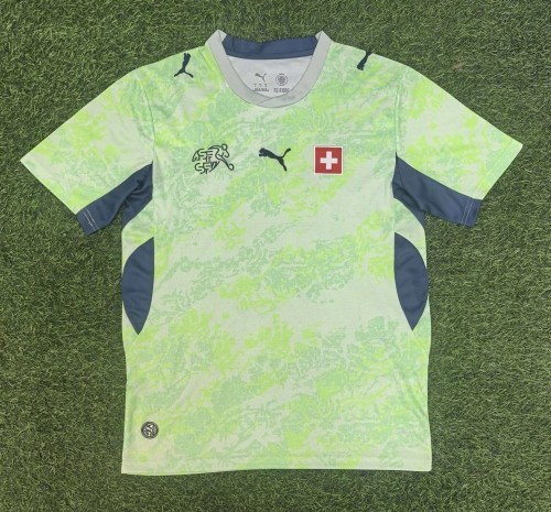 2026/27 Switzerland Away Green Thailand Soccer Jersey AAA-47/23/416
