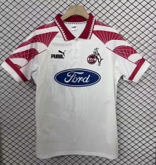 96/97 Retro Version FC Köln Home White Thailand Soccer Jersey AAA-95