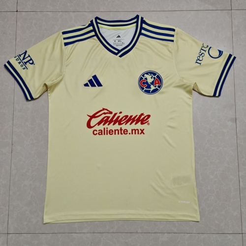 2026/27 Club América Home Yellow Thailand Soccer Jersey AAA-07