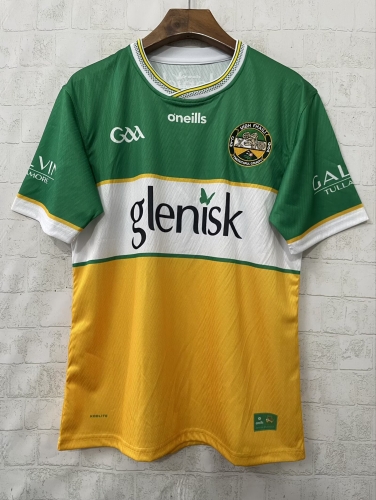 2026 GAA Season Yellow & Green Thailand Rugby Shirts-805