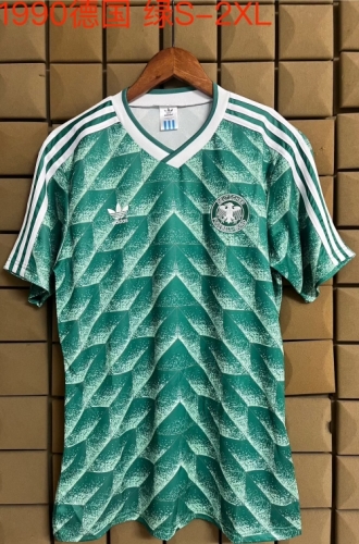 1990 Retro Version Germany Green Thailand Soccer Jersey AAA-709